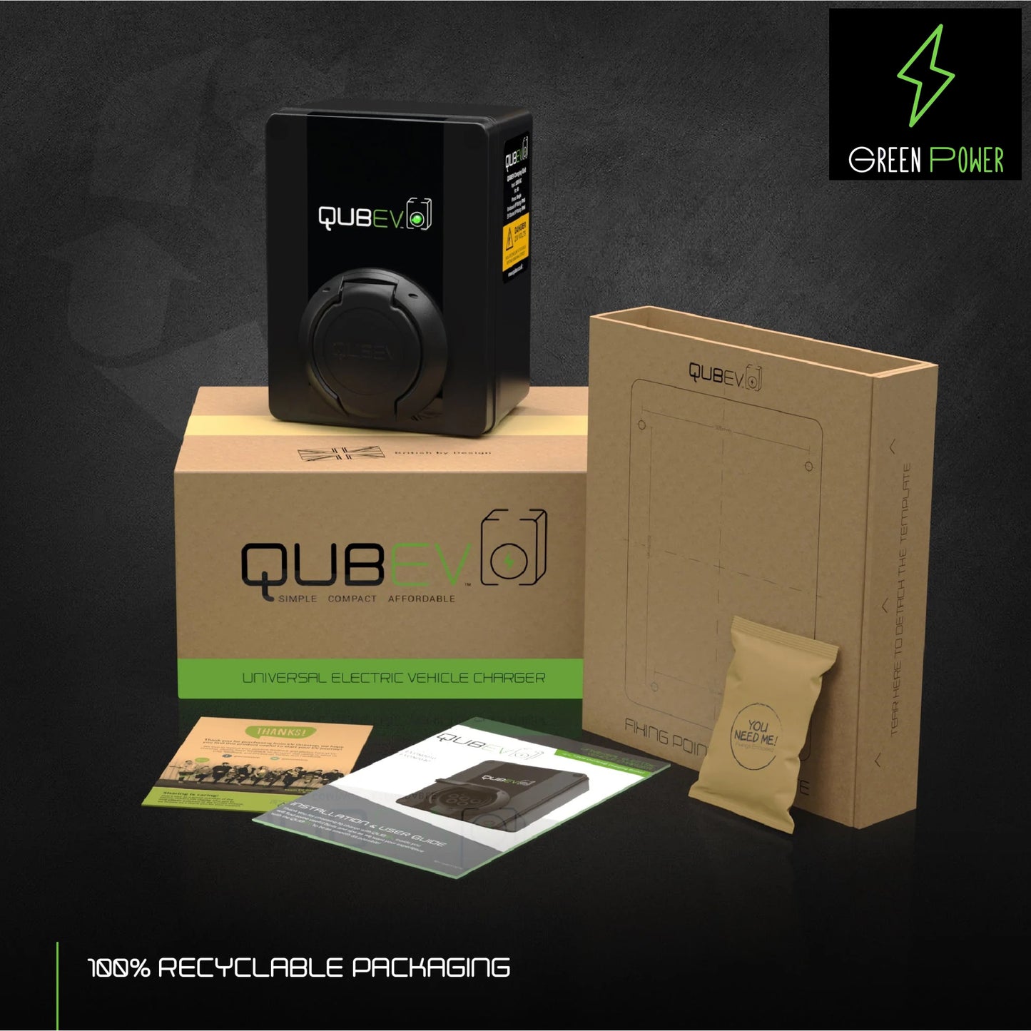 Borne électrique pour voiture électrique