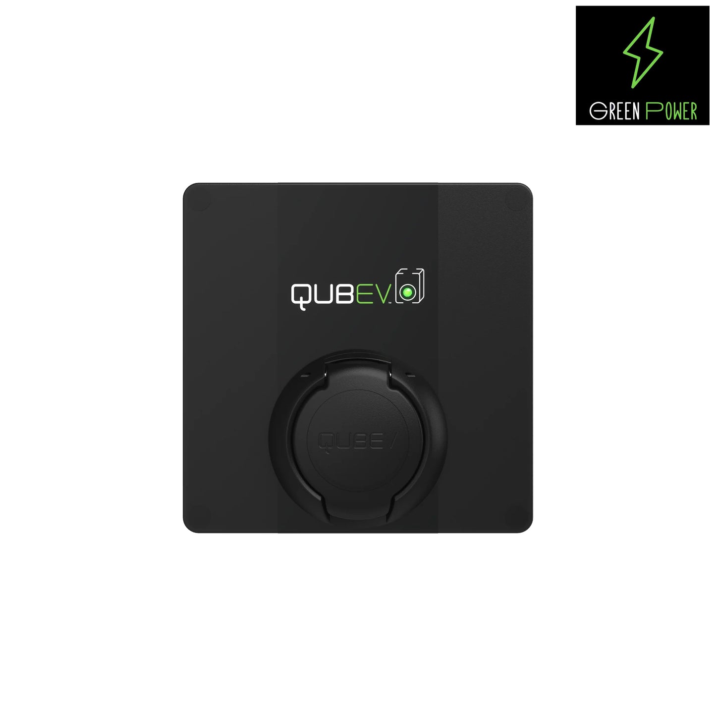 Borne de recharge QUBEV triphasée jusqu'à 32 AMP et 22 Kw