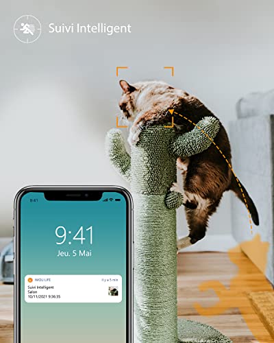 Imou 2022 Version Caméra Surveillance WiFi Intérieure Caméra 360° Compatible Alexa