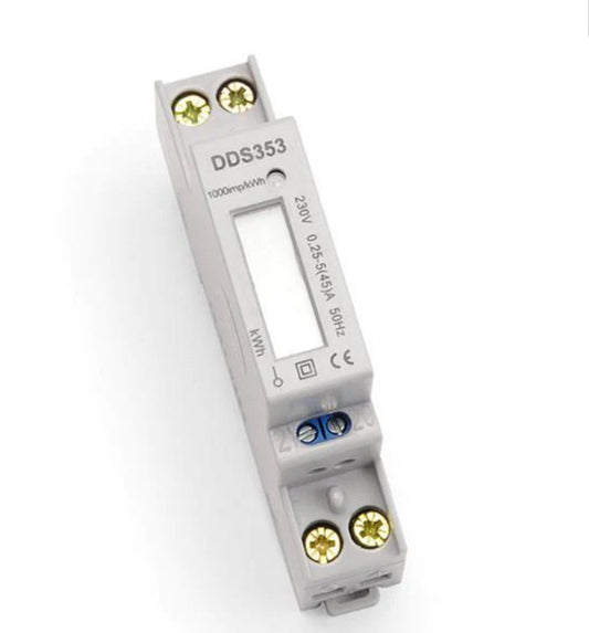 COMPTEUR NUMÉRIQUE 45AMP 1MOD 1 PHASE