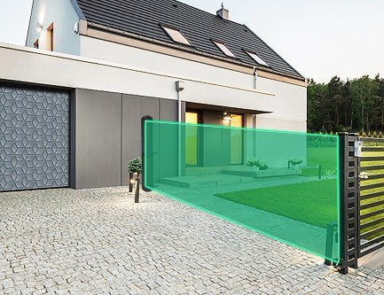 Barrière infrarouge solaire